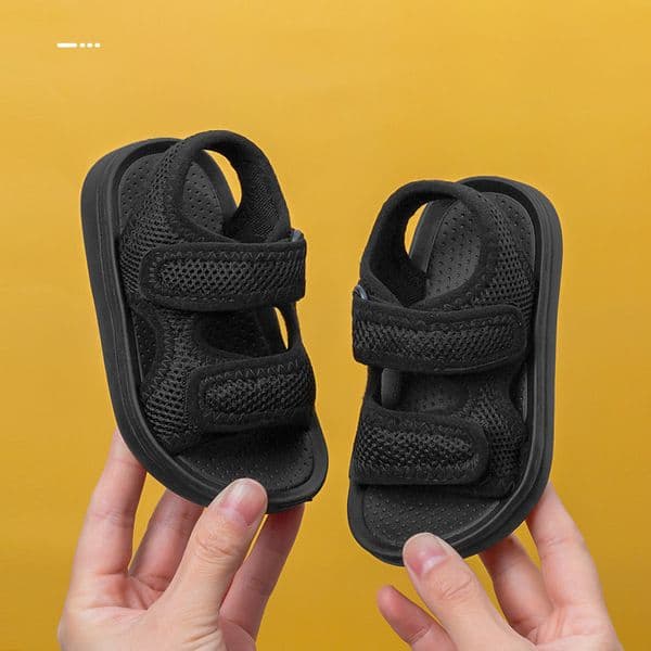Leisure Children's Shoes Happy Mary Children's Fabric Sandals Beach Shoes Children's Walking Sandals Girls' Sandals Fashion Trendy Shoes