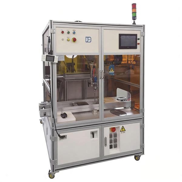 PL-0315-RBT-ZX Inline 3-Axis Two Component Potting Machine, 10L-100L AB Glue Dispenser with 3g-150g Dosing