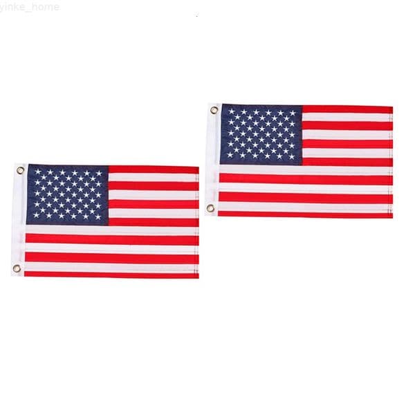 USA FLAG American Flag 3050CM Two Buckles Two Buckles On The Left Side With White Edges Hanging Flags