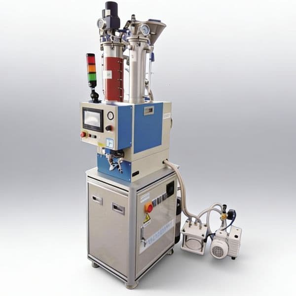 PL-E3-XL Two Component Dispensing Machine, 2K AB Glue Dispenser with 2L-20L Heating Barrel, 0.2g-3g Precision Dosing for Small Parts
