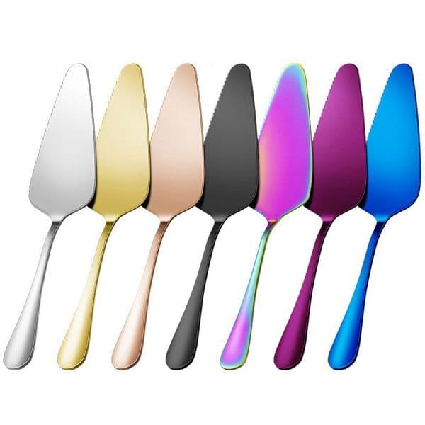 Stainless Steel Pizza Pie Cake Server Shovel Cutter Holder Transfer Triangular Spade Spatula Baking HW0081