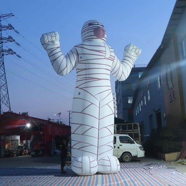 Advertising Inflatables to door outdoor activities 10mH 33ft Oxford Halloween inflatable mummy model for sale