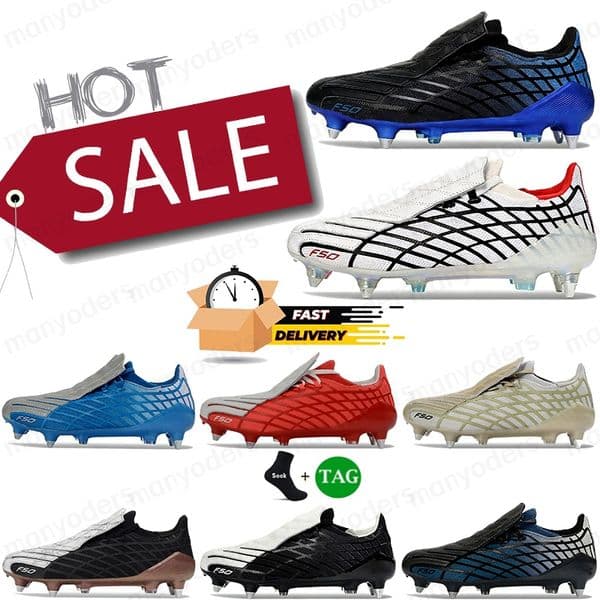 F50 Spider Elite SG mens cleats women football boots trainers designer sneakers outdoor sports shoes EUR 39 45 free shipping breathable mesh