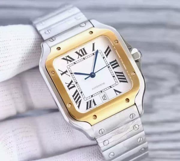 Car to ier 3 Piins Designer Watch Panthera Quartz Movement Luxury Watches for Men Classic Square Dial Automatic Date Daily Chronograph Male Clock Gifts