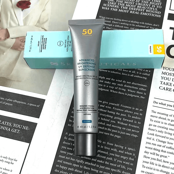 Brand Advanced Brightening Lotion High Protection Sun Cream 40ml Broad Spectrum Foundation Primer Face Body Skin Care Cosmetics