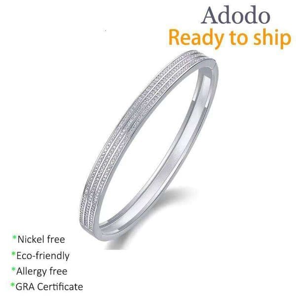 Custom Fashion 925 Sterling Silver Moissanite Diamond for Women Banquet Engagement Jewelry Bracelet Gifts