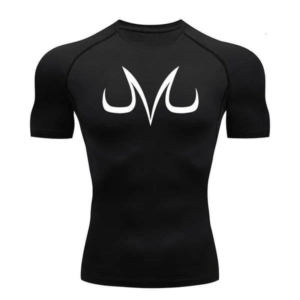 Bestseller Men's Bat Pattern Compression Shirt, Gym Short Sleeved T-Shirt, Training, Running, Summer Quick Drying Sports T-Shirt Ddmysat