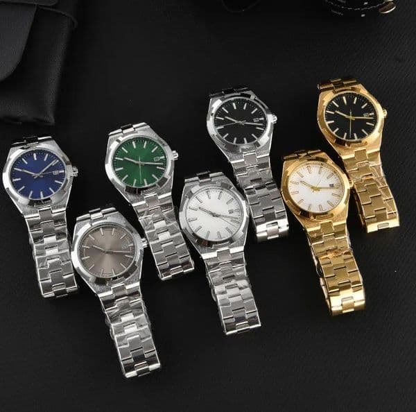 New luxury men's wristwatch with automatic movement timing watch VC stainless steel watch Classic designer high-quality wristwatch