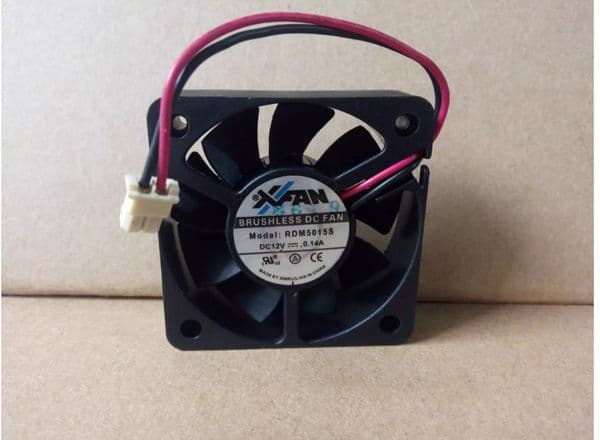 Free shipping original 50 * 50 * 15MM 12V 0.14A RDM5015S motorcycle charger cooling fan