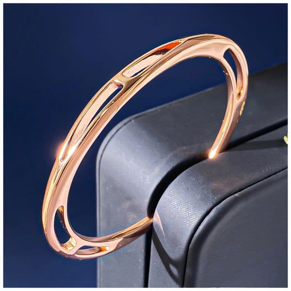 Designer Bracelet Bracelet for Women Pig Nose Minimalist Fashion Bangle Geometric Hollow C Shape Open Bangles Luxury Jewlery Designer Women