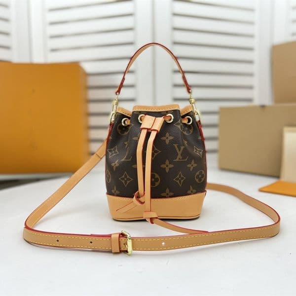 Luxury Designer bag Nano noe Crossbody Shoulder Bag Women Mini drawstring bucket bags Luxury vintage classic Handbag Bags Tote Bag Fashion Purse