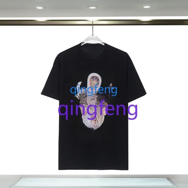 Men Casual Cotton T-shirt, Black, With Tennis, Dove, Floral and Building Graphic Print, Short Sleeve Crew Neck Tee for Daily Wear