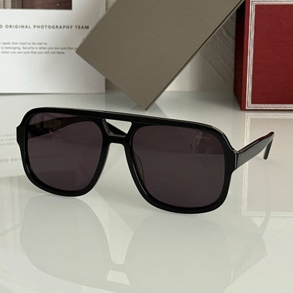 1342S Womens Designer Navigator Sunglasses Mens Fashion Shiny Acetate Frame Navigator Glasses Womans Outdoor Summer Beach Sunglasses UV400 Protection