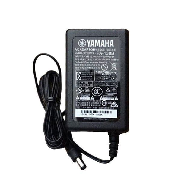 PA-130B Power Supply for Yamaha Piano Electronic Drum Silent Guitar Adapter