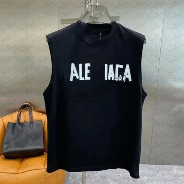 Designer Mens T-Shirts t shirt tank top women cropped men shirts sleeveless tee crop pure cotton sportswear vest unisex US Size S-2XL 100 cottonAAA