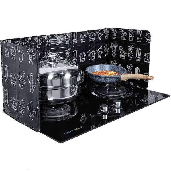 Stove Oil-Proof Splash Guard Board Article Cleaning Tools for The Kitchen Removable Cooking Frying Oil Gas Kitchenware