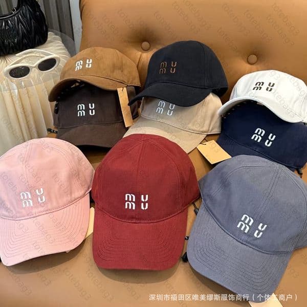 muily baseball hat New style cap with ribbon ties and embroidered for women, casual ins style, versatile for couples, face slimming duckbill cap, cross-border