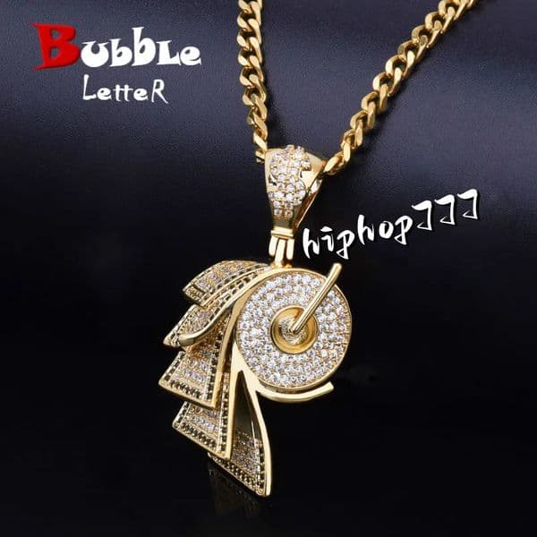 Hip-Hop Pineapple Head Glasses Pendant Necklace Mens 925 silver Inlaid moissanite Hip-Hop Trendy Jewelry