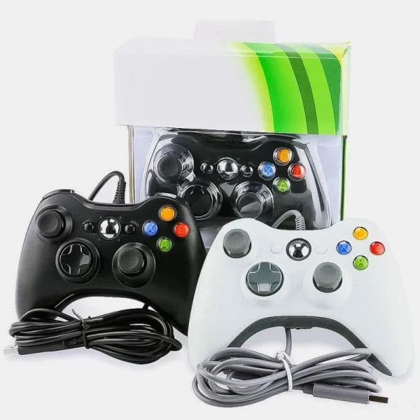 2026Gamepad USB Wired Console handle For Microsoft Xbox 360 Controller Joystick Games Controllers Gampad Joypad Nostalgic with Retail Package XBOX360