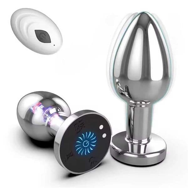 Anal Plug Dildo for Women Bullet Vibrator Sex toys for Men Prostate Massager Remote Control Metal Butt Plugs Adult Supplies 18