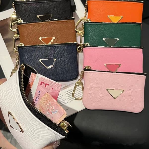 card holder wallet Designer Purses men Handbag Holders Black Women Small Bag Genuine Leather Mini Branded Bags Brand Name Bags Luxury Wallets Designers