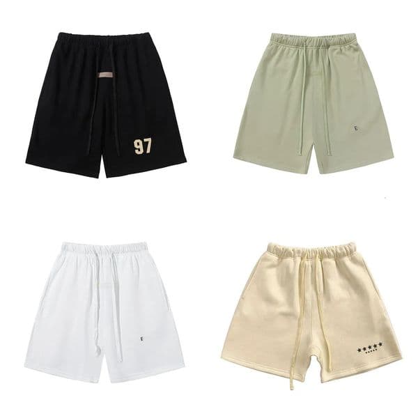 essential shorts designer shorts mens shorts cotton men T shirt letter graphic print high street jogging pants esss men's summer casual shorts size S-XL men short 07