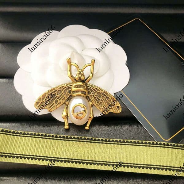 Pin Designer Brooches Brand Bee Brooch Pins Women Jewelry Party Accessorie Gifts