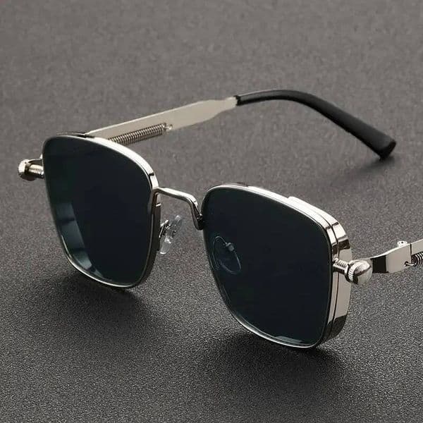 2025 Polarized Men End Handsome Driving Special Anti UV High Quality Metal Punk Fashion Trends Sunglasses