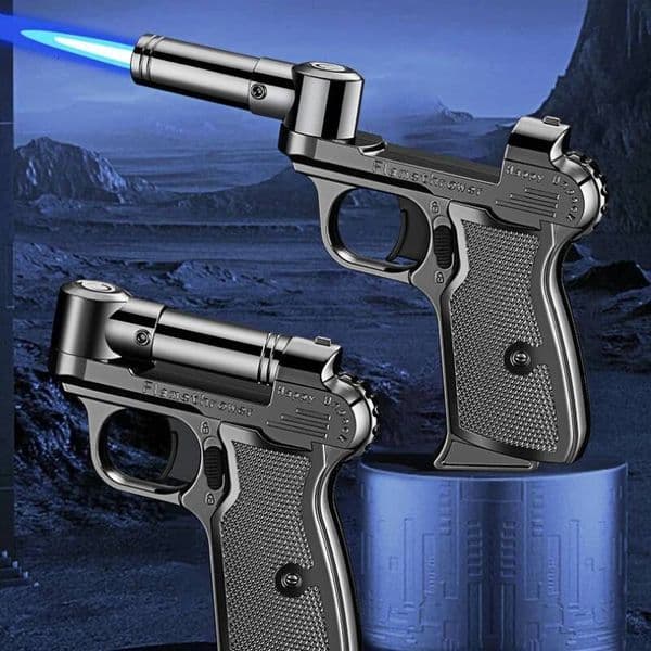 New 360° Rotatable Folding Nozzle Welding Spray Gun, Powerful 1300° Flame Outdoor Barbecue Ignition Tool With Great Firepower