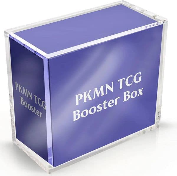 Breaking tradition, the acrylic cartoon eco-friendly anti-aging display box features a height-increasing transparent magnetic design, 8mm and 5mm thick walls