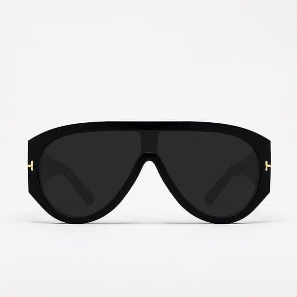 Fashionable Large Frame Eye Wear with Unique Entomological Artwork