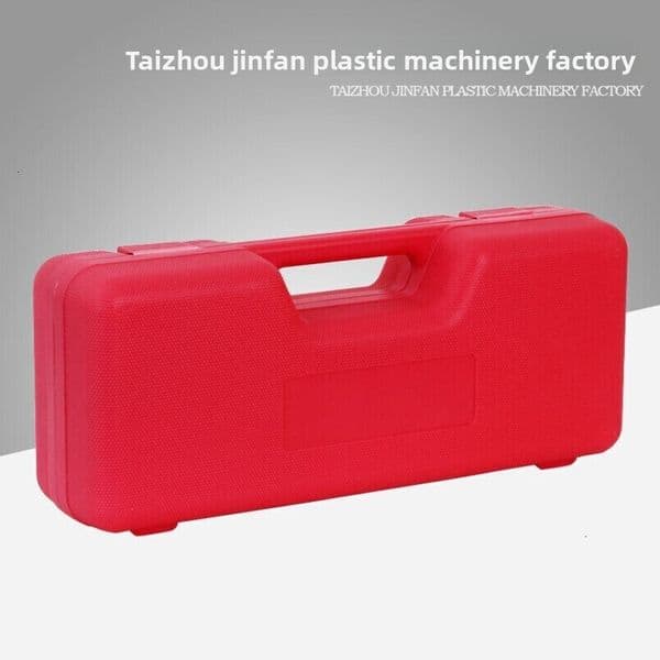 Manufacturer produces long-handled toolboxes for home and industrial use, red portable plastic toolboxes, wholesale
