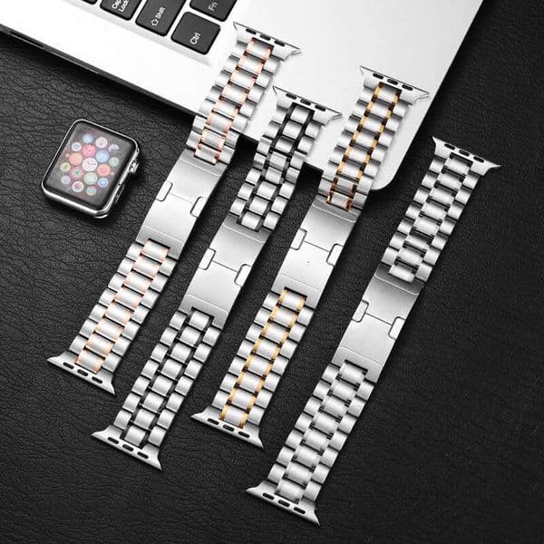 Suitable for Apple Series 11 integrated five-bead metal Ultra 3 watch strap