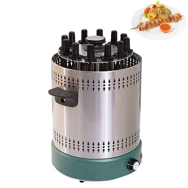 Home Appliances Bbq Grill Electric Grill Electric Griddle Skewer Machine Home Rotary Indoor Smokeless Hanging Stove