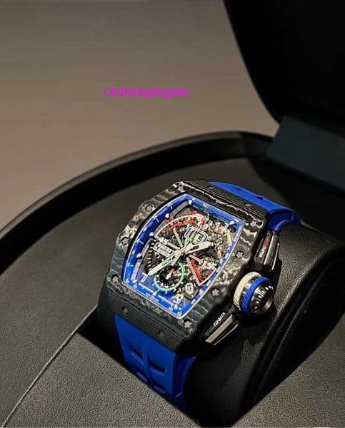 Men Watch Designer Mens Fashion Watch Watch 11-04 Carbon Fiber Mancini Limited Edition RMAC1 Movement Waterproof Watch Handly26