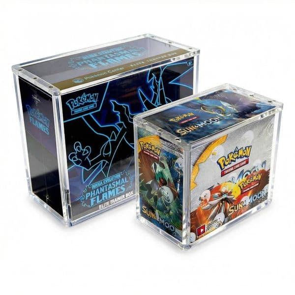 High-quality acrylic protective UV protection, magnetic, and comes with an independent packaging box