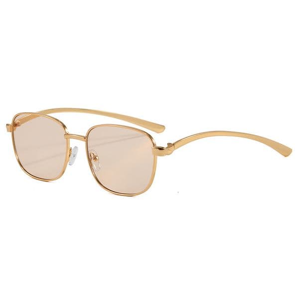 2026 New Metal Fashion Simple Versatile Square Sunglasses for Women Wholesale