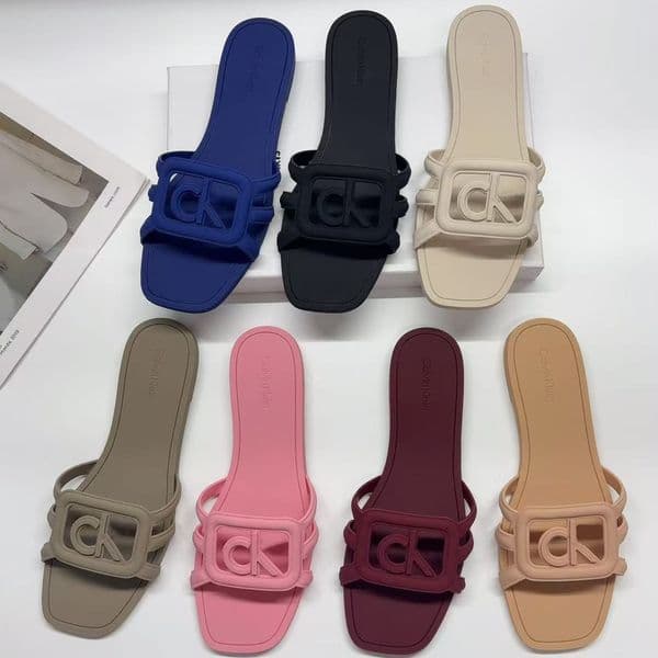 New Popular Designer Sandals Women's Fashion Slippers Jelly Feel Lightweight Breathable Lazy Summer Flat Beach Sandals Top Quality Luxury Comfortable Sandals 007