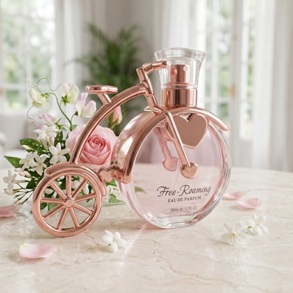 Elegant Feminine Parfum Essence Inspired by Cyclist Lifestyle | Durable Aerosol Spritz Bottle