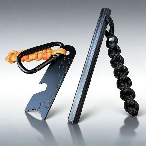 New Windproof Starter, Portable Waterproof Emergency Fire Starter Kit, Suitable For Camping And Hiking, Men'S Tool Kit.