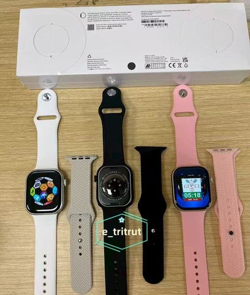2026 Bracelet For Sport Apple Watch Series S11 S10 46mm Ultra 3 2 49mm smart watch Series 11 10 iWatch strap wireless charging box smartwatch For iPhone iOS and Android