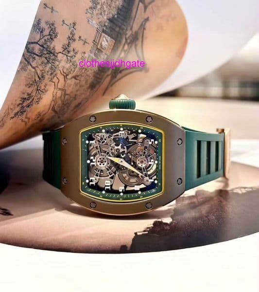 Men Watch Mechanical Mens Automatic Top Quality Watches 17-01 Brown Ceramic Limited Edition 30 pieces Swimming Wristwatches Waterproof Handly26