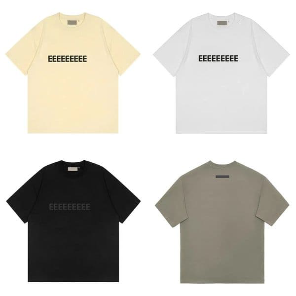 Designer FOG mens tshirts shorts sets 3D Silicon Letter Printed Cotton Loose Personalized Drawstring tees Shorts casual Unisex Loose Running sports shorts a7