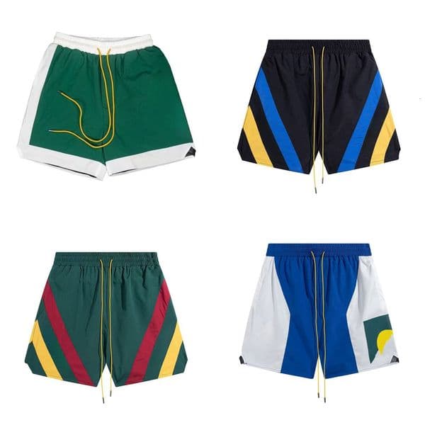 Designer HR Mens shorts high-quality hip-hop five quarter pants comfortable beach swimming basketball Quick Drying shorts high street mens casual shorts pants a7