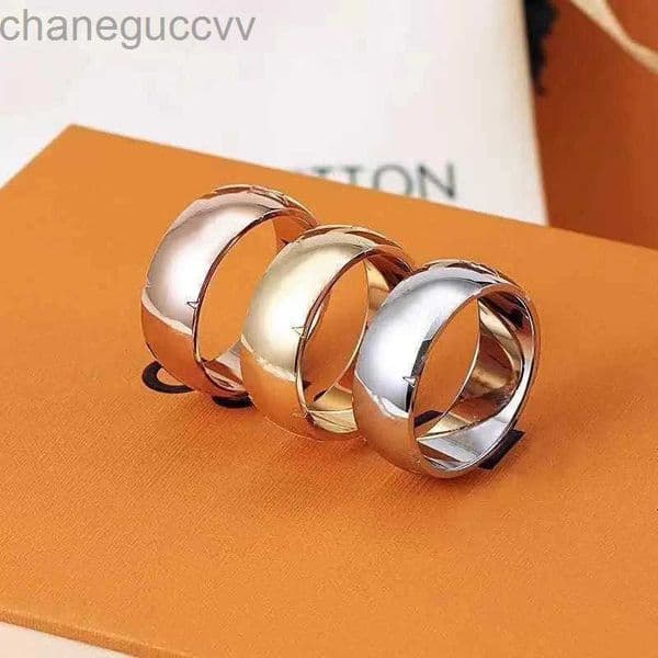 Classic Designer Rings Fashion Luxury Branded Letter Men and Women Couples 18K Gold Plated Ring Non-Fading Anti-Allergies Holiday Gift jewelry