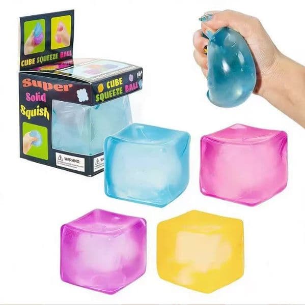New Needoh Ice Cube Maltose Stress Relieving Toy Pyramid Bear Kitten and Various Styles of Maltose Pinching and Decompression Toy