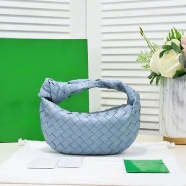designer bags luxury women Woven Real genuine Leather Totes Brand Shoulder Handbags Suede Knitted Handmade High Quality Womens jo