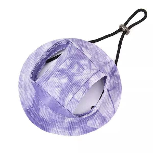 Waterproof Corgi Sun Hat, Dog Bucket Hat with Ear Holes for Small Breeds, UPF 50+ UV Protection, Lightweight Quick Dry, Adjustable Strap, Perfect for Beach Rainy Days
