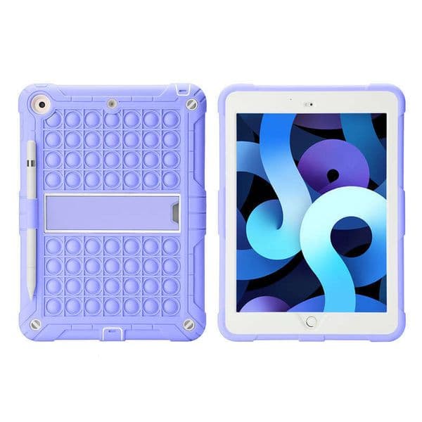 9.7 2017/18 Bubble Silicone Anti-drop Tablet PC Stand iPad Air 2 Full Protection Case