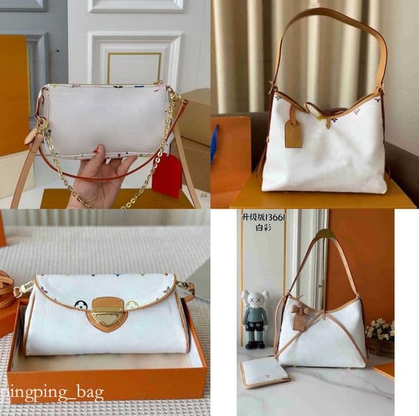 Designer TM Pochettes chain bag Murakami Takashi women handbag tote high quality Shoulder underarm bags Clutch wallet Hobo purses ladies Satchels nano be5 1 3c 2f4